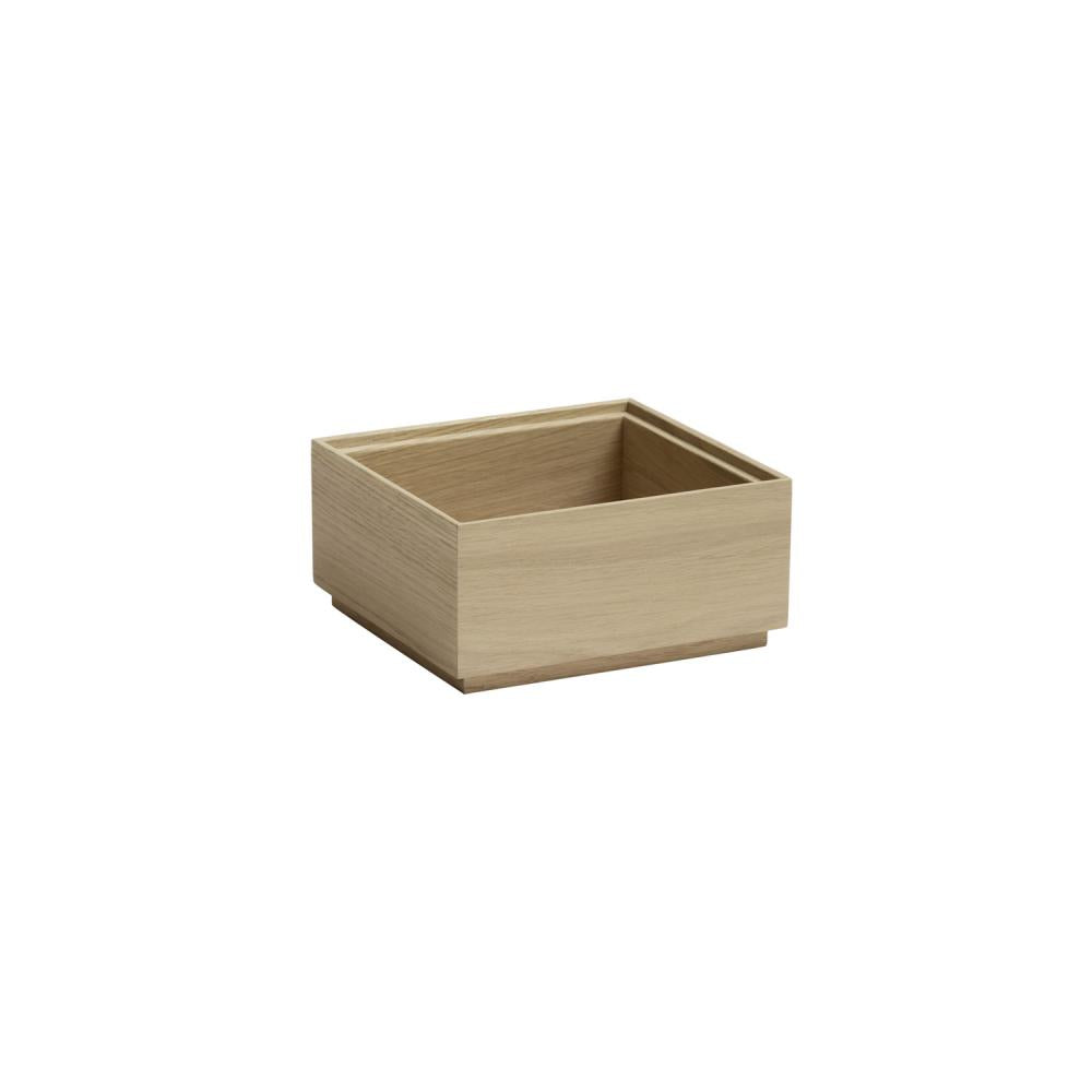 GN 1/6 Holzbox -VALO-, 17,6 x 16,2 cm, H: 8,5 cm