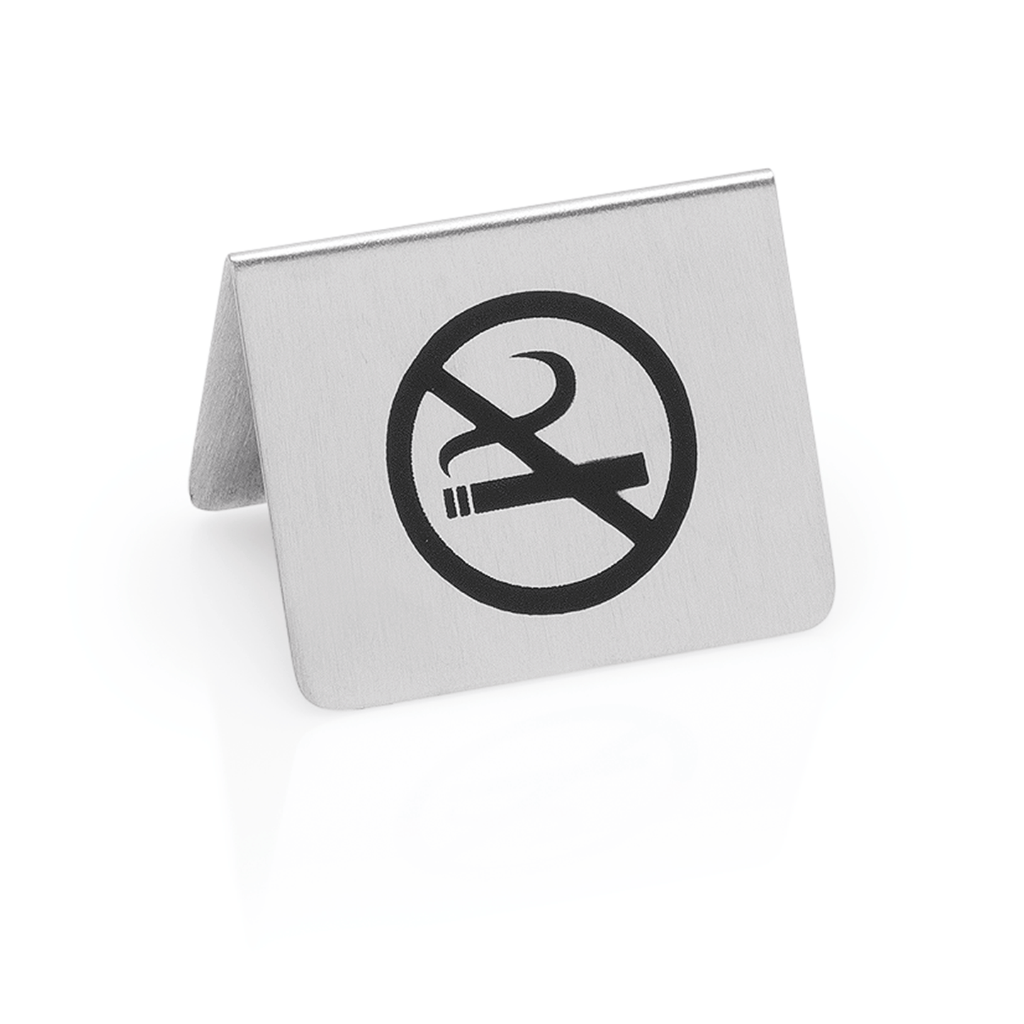 No-Smoking-Schild aus Metall.