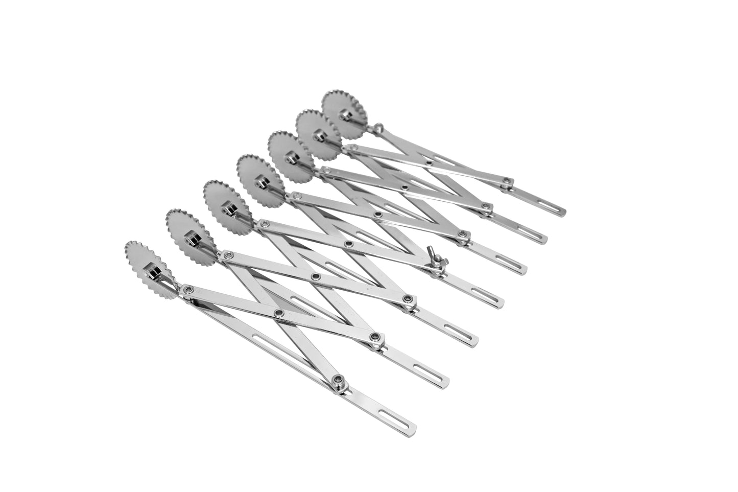 Edelstahl-Pizzaschneider für Gastronomie.