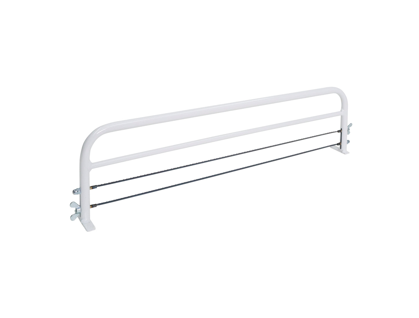 Gastronomie: Metallregal mit Halterung.