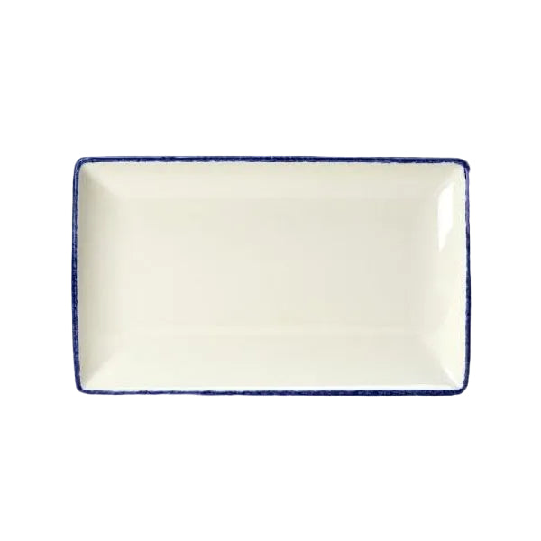 Blue Dapple Rectangle One 27 x 16.75cm (10 5/8 x 6 5/8")