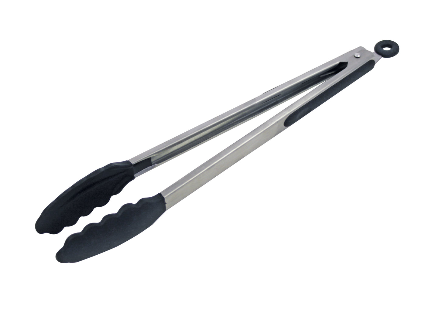 Edelstahlzange für Gastronomiebedarf.