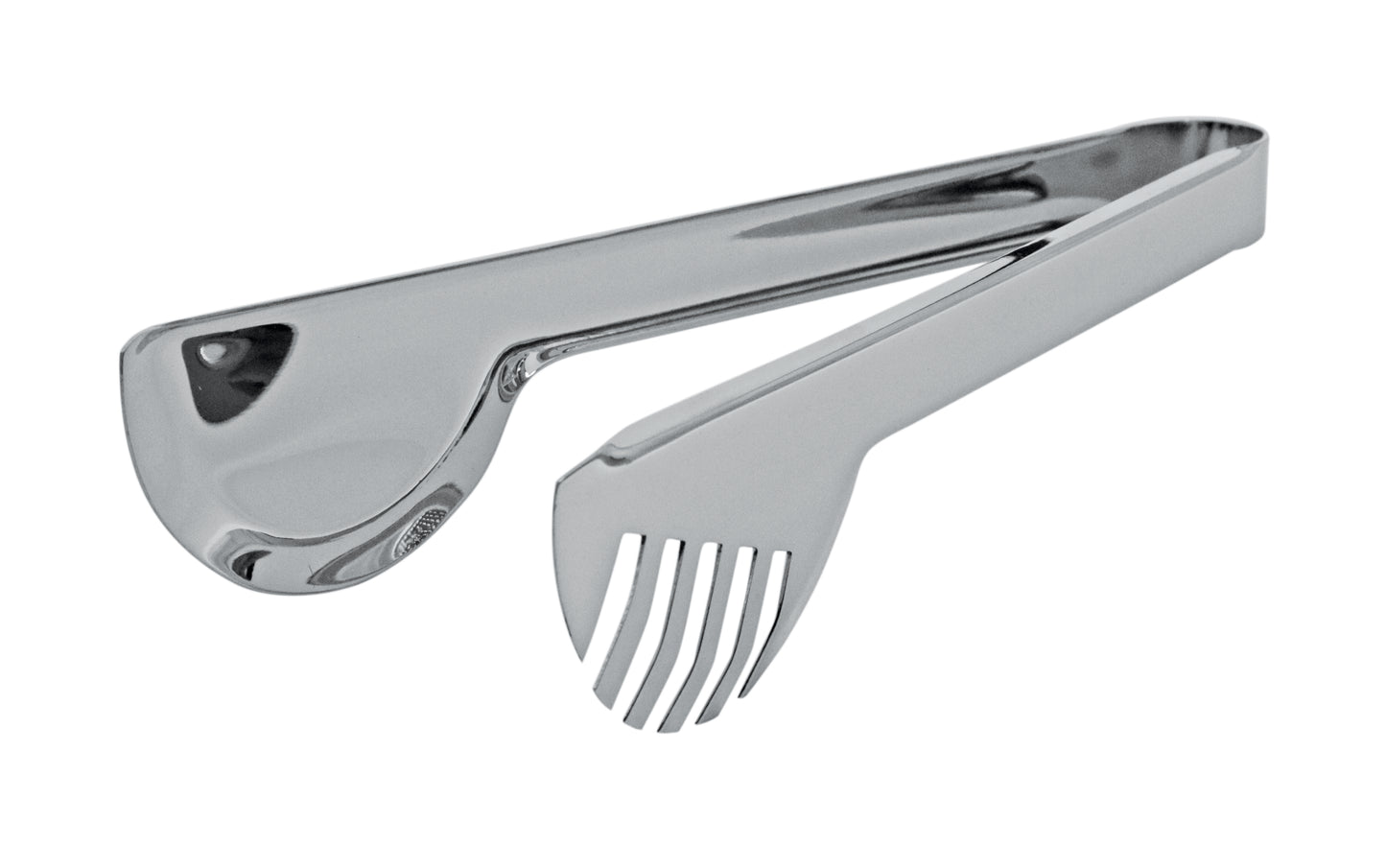 Edelstahl-Zange für Gastronomiebedarf.
