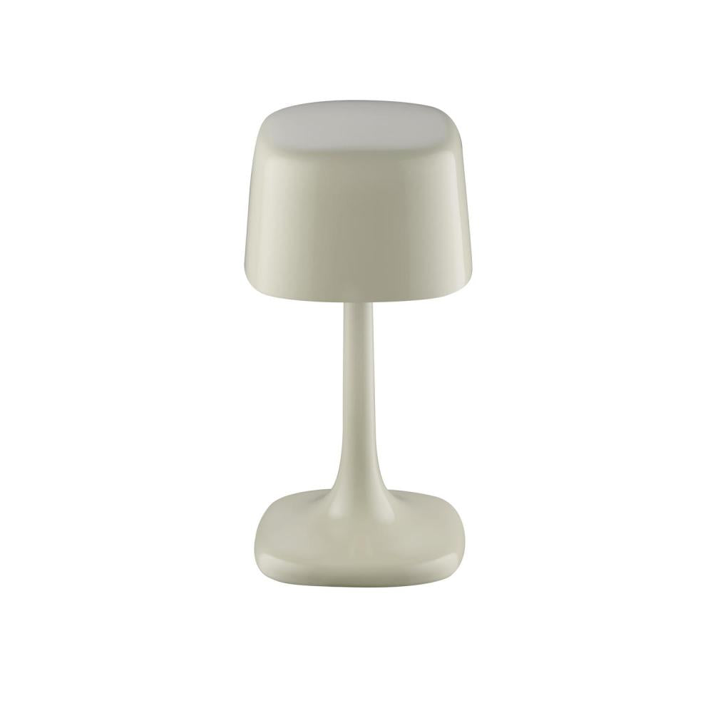 Moderne weiße Tischlampe