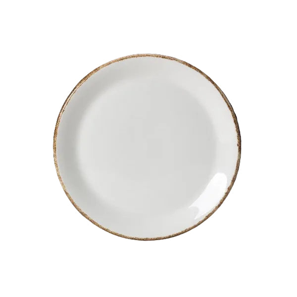 Brown Dapple Coupe Plate 23cm (9")