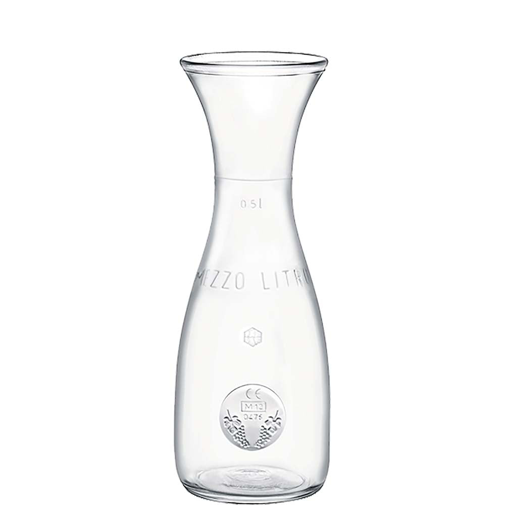 Glaskaraffe, 0,5 Liter, für Getränke
