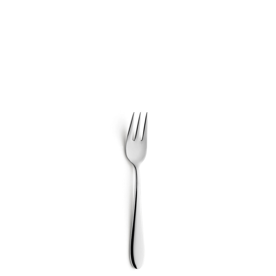 Gabel auf weißem Hintergrund, minimalistisch