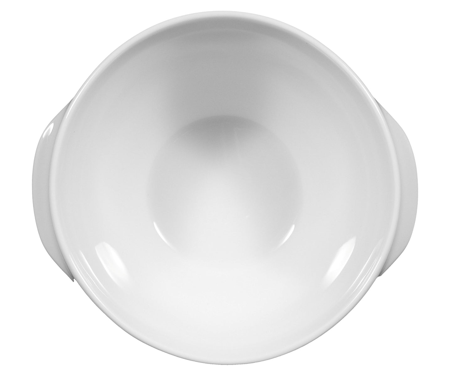 Weiße Keramikschüssel für Gastronomie