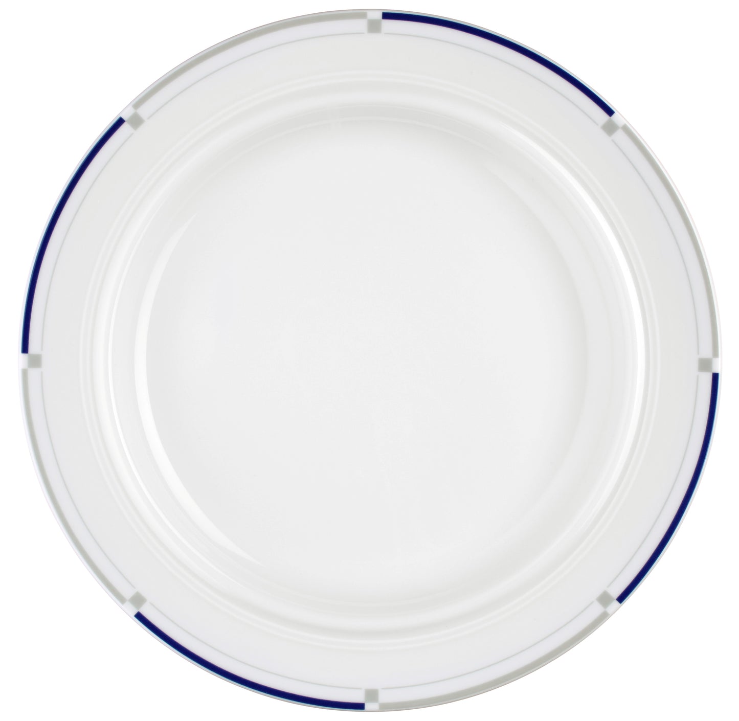 Leeres Pappteller für Gastronomie