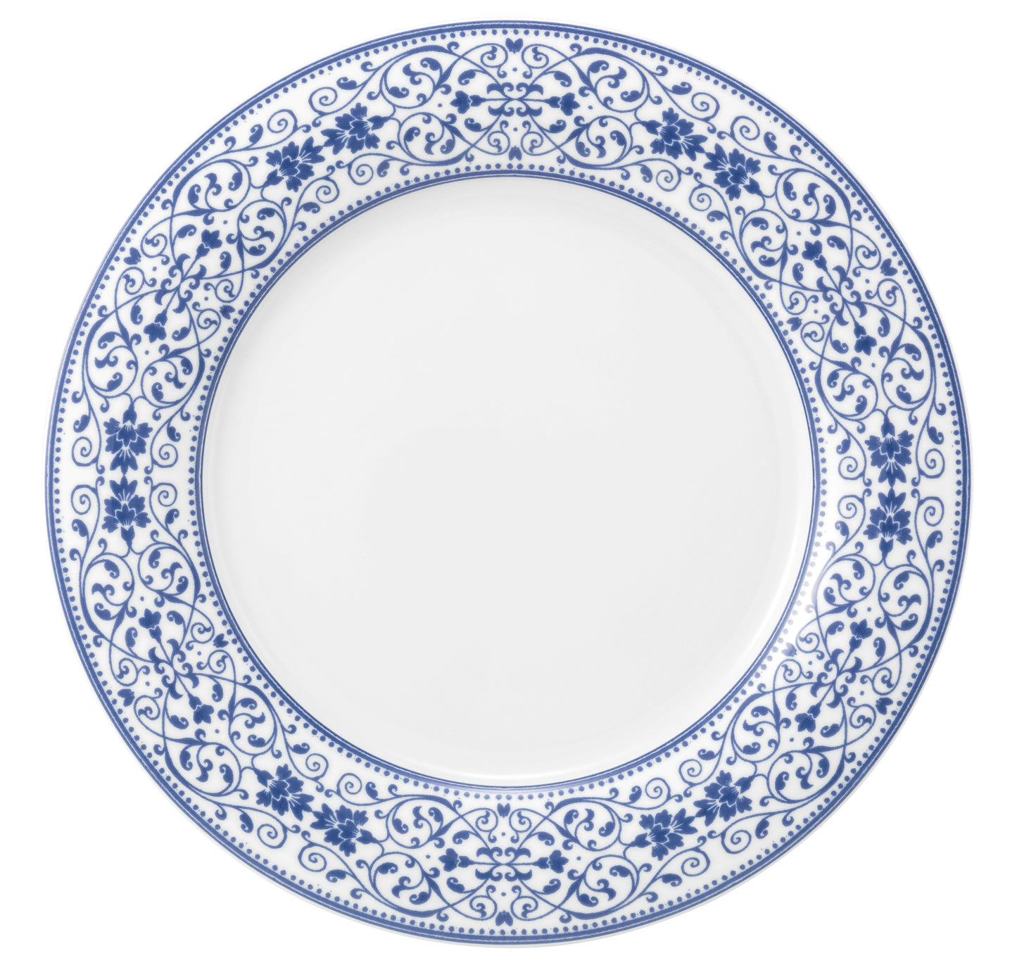 Blaue dekorative Essteller, B2B-Gastronomie