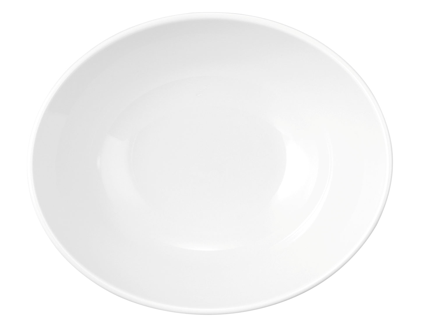 Weiße Schüssel für Gastronomiezwecke