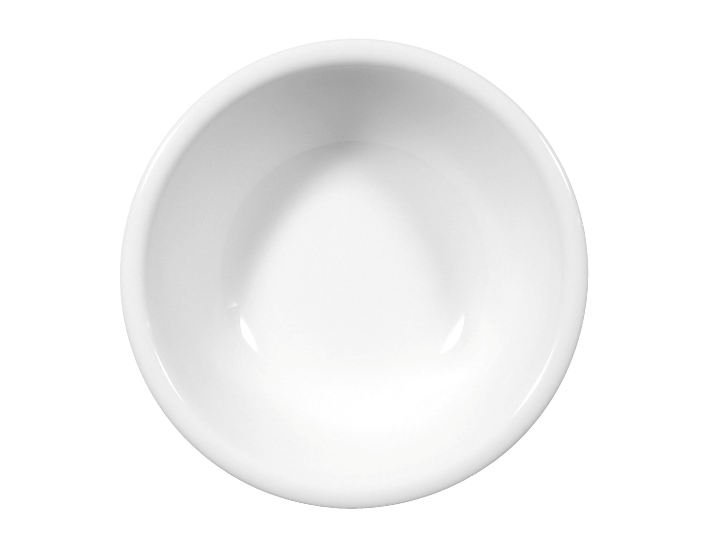 Weiße Schüssel für Gastronomie