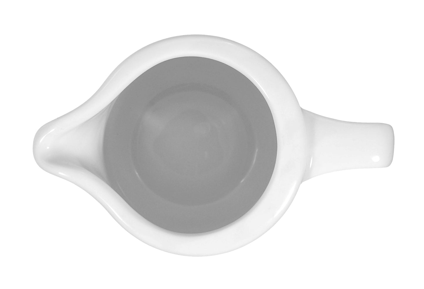 Weiße Keramik-Kaffeekanne