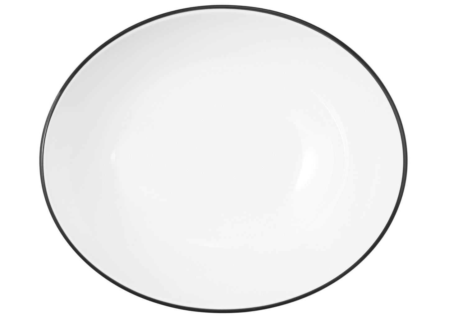 Weiße Schüssel für Gastronomiezwecke
