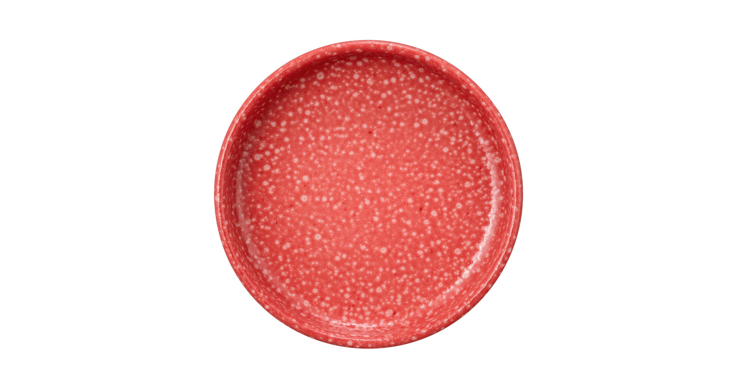 Rote Keramikschale für Gastronomie