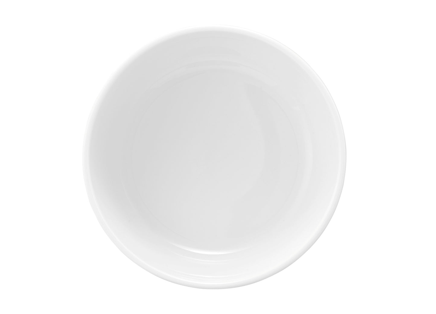 Weiße Porzellanschale, Gastronomiebedarf