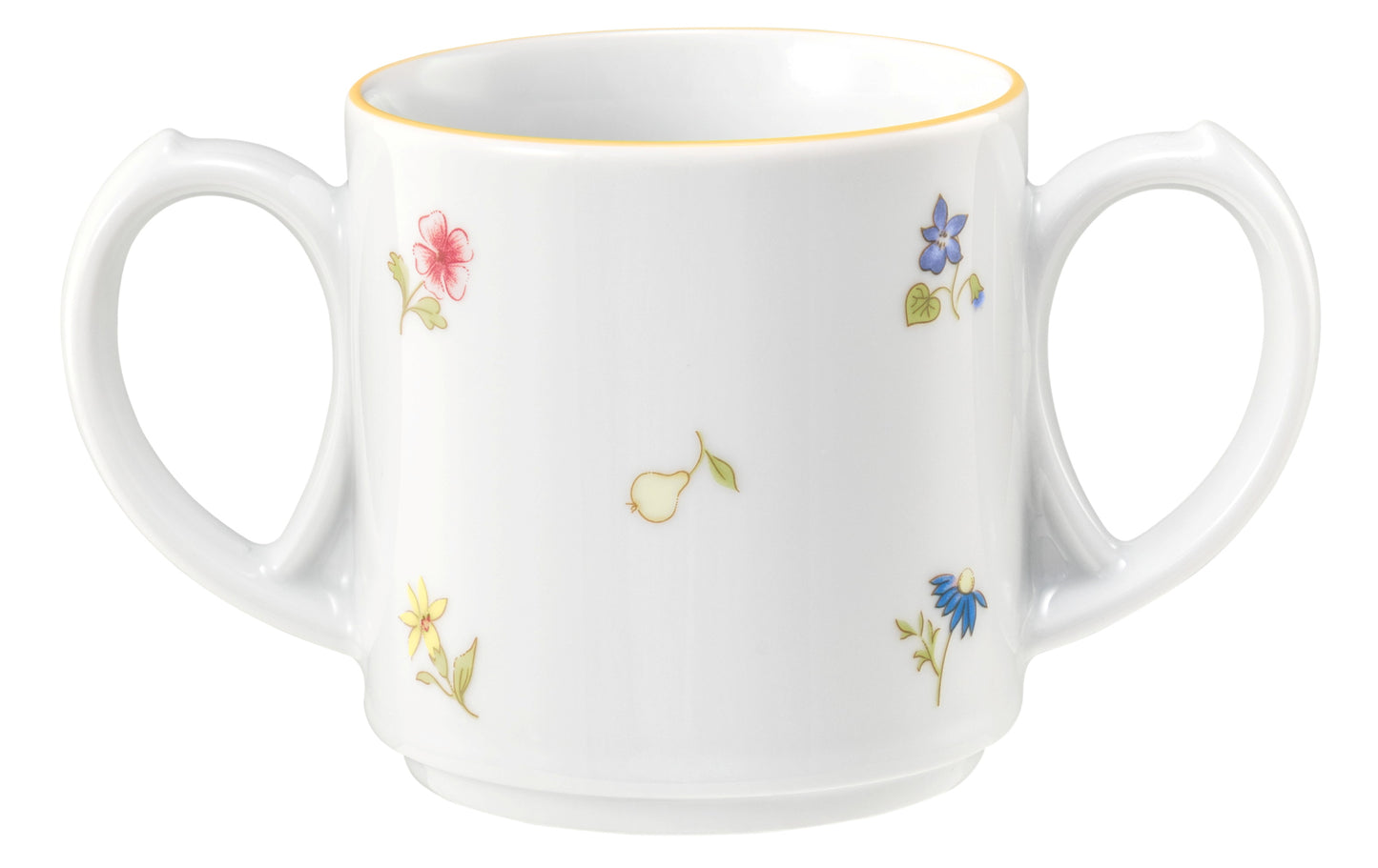 B2B Gastronomie Tasse mit Blumenmuster