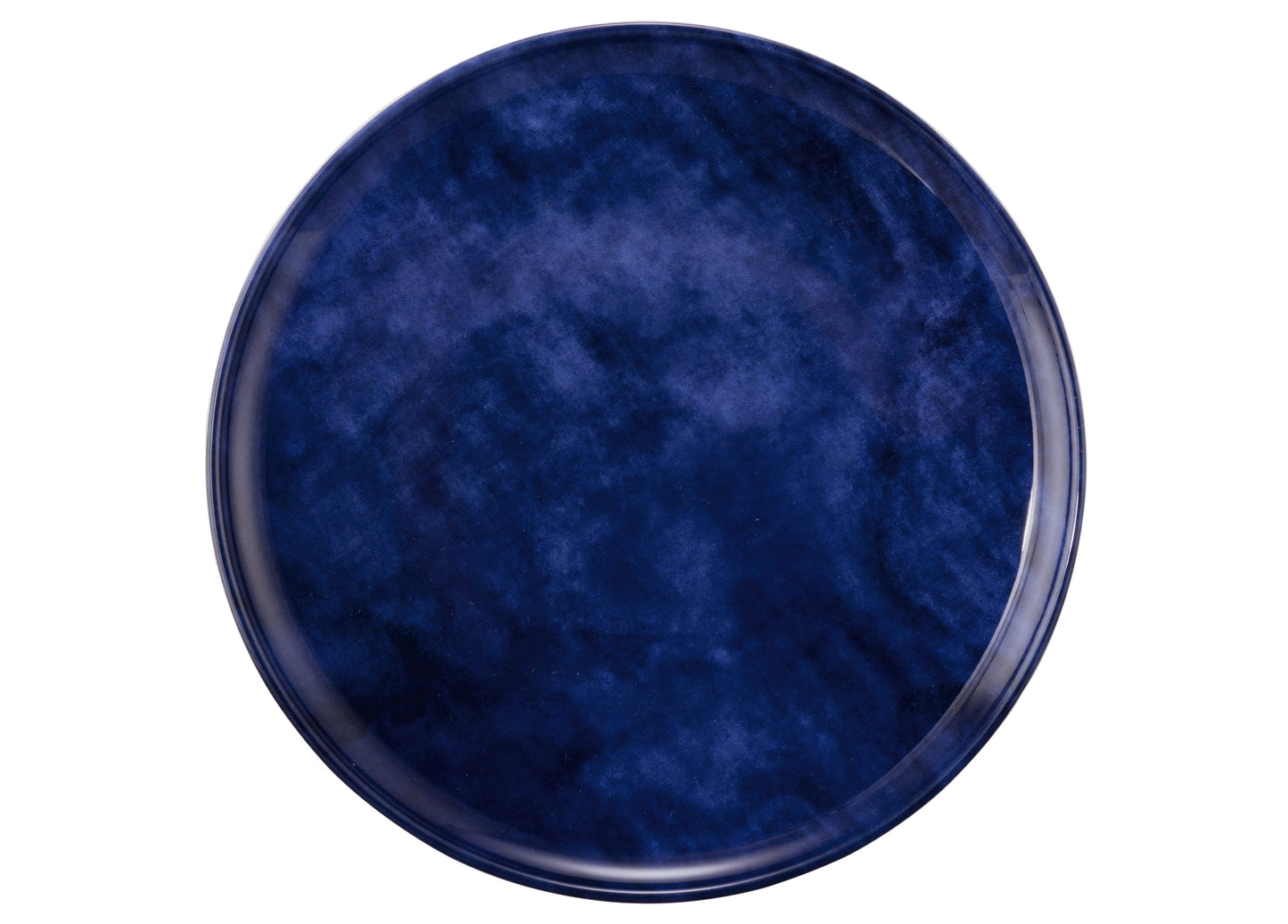 Leere blaue Servierschale, B2B Gastronomie