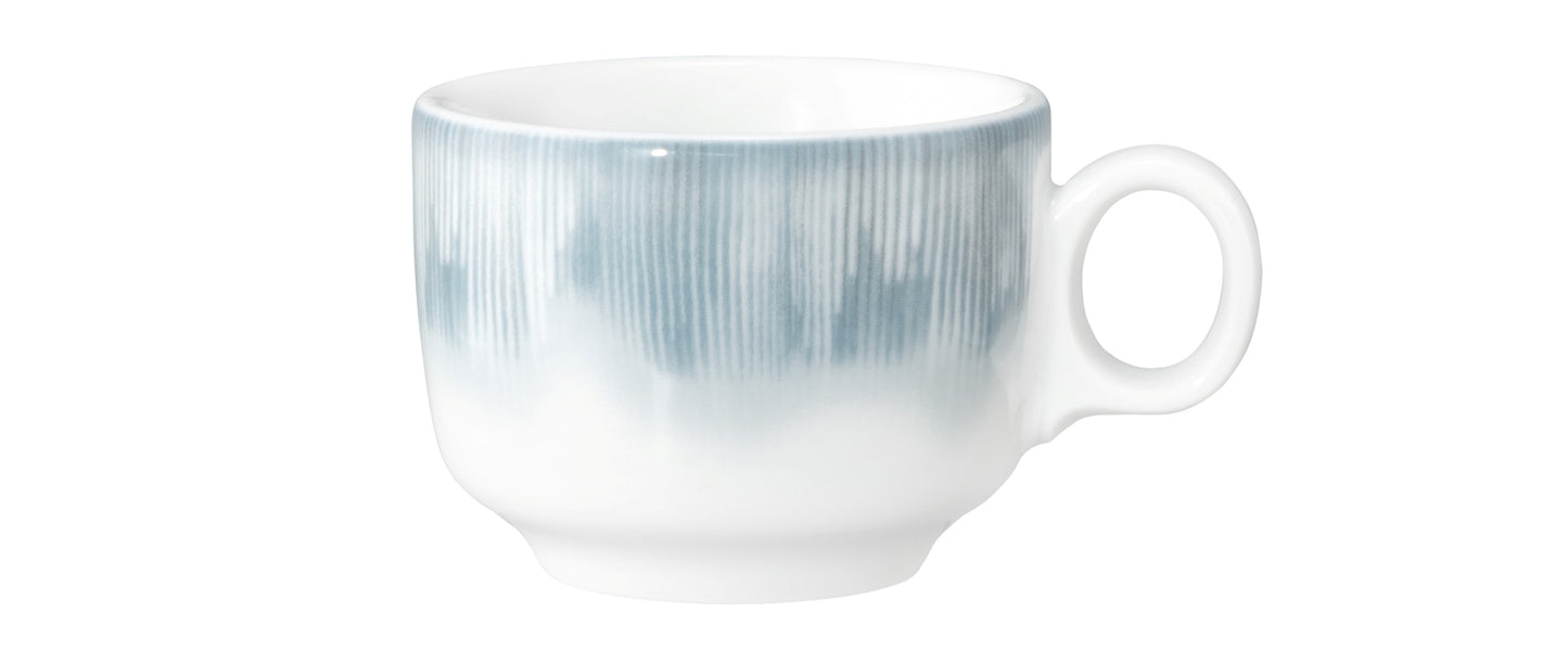 Keramiktasse mit Henkel, Gastronomiebedarf