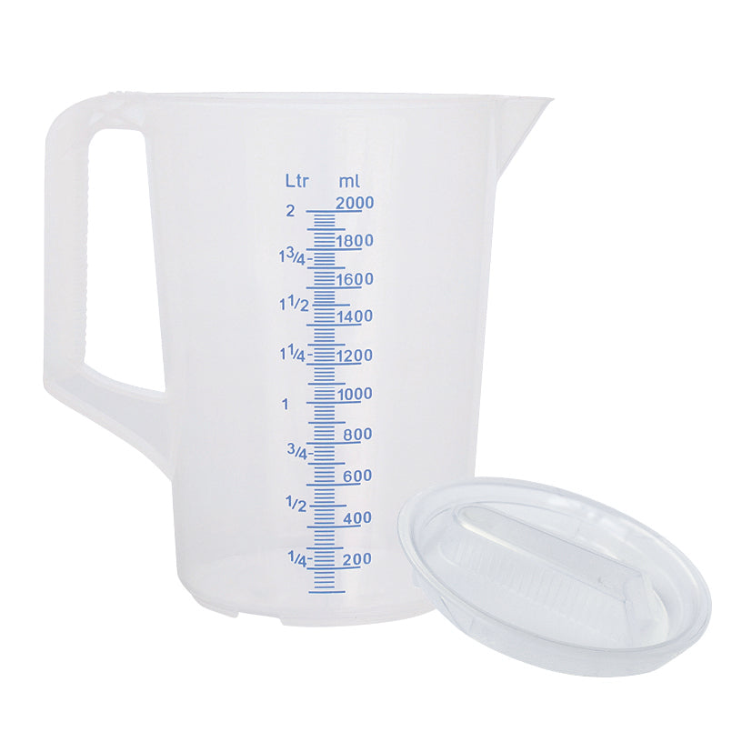 Messbecher für Gastronomiebedarf.