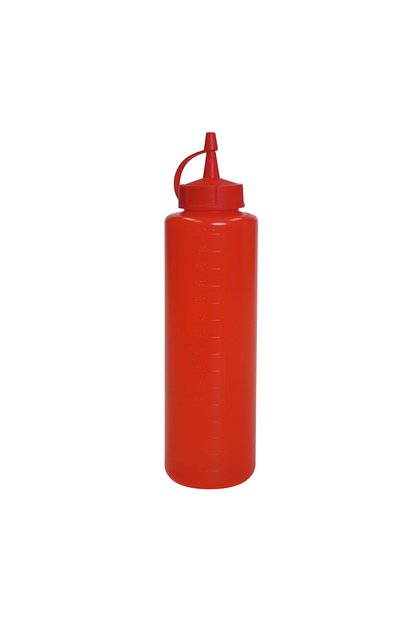 Rote Ketchupflasche für Gastronomie.