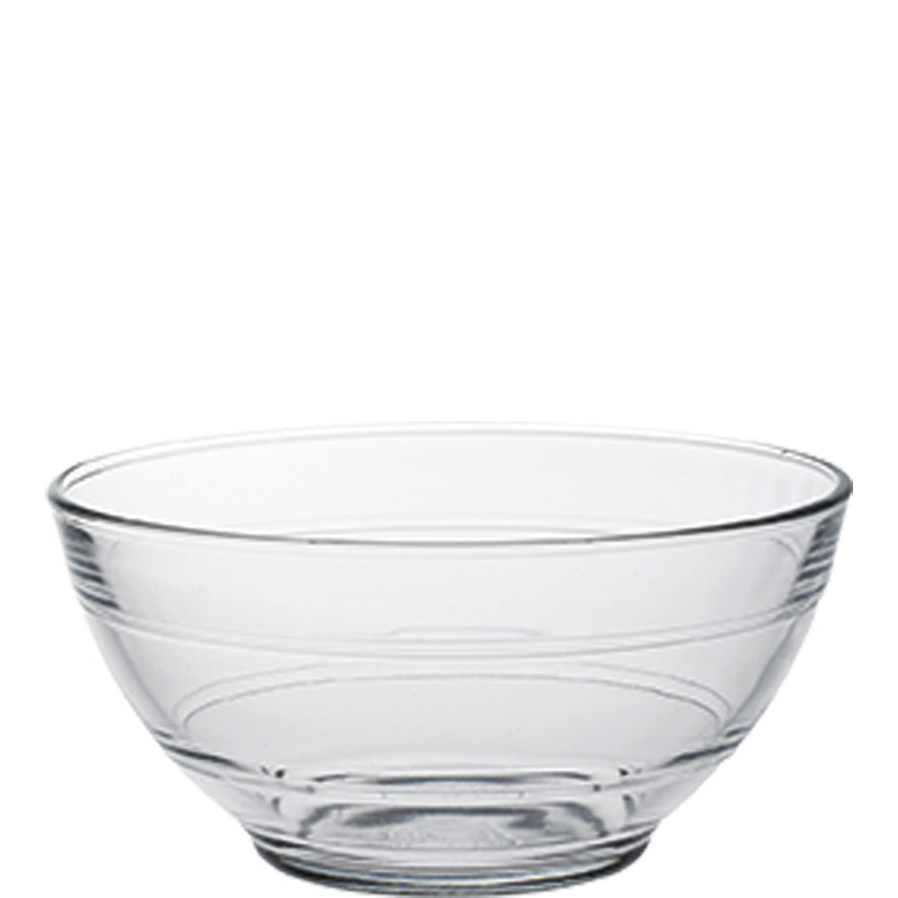 Transparente Glasschüssel für Gastronomie