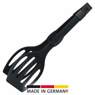 Schwarze Küchenzange, Made in Germany.