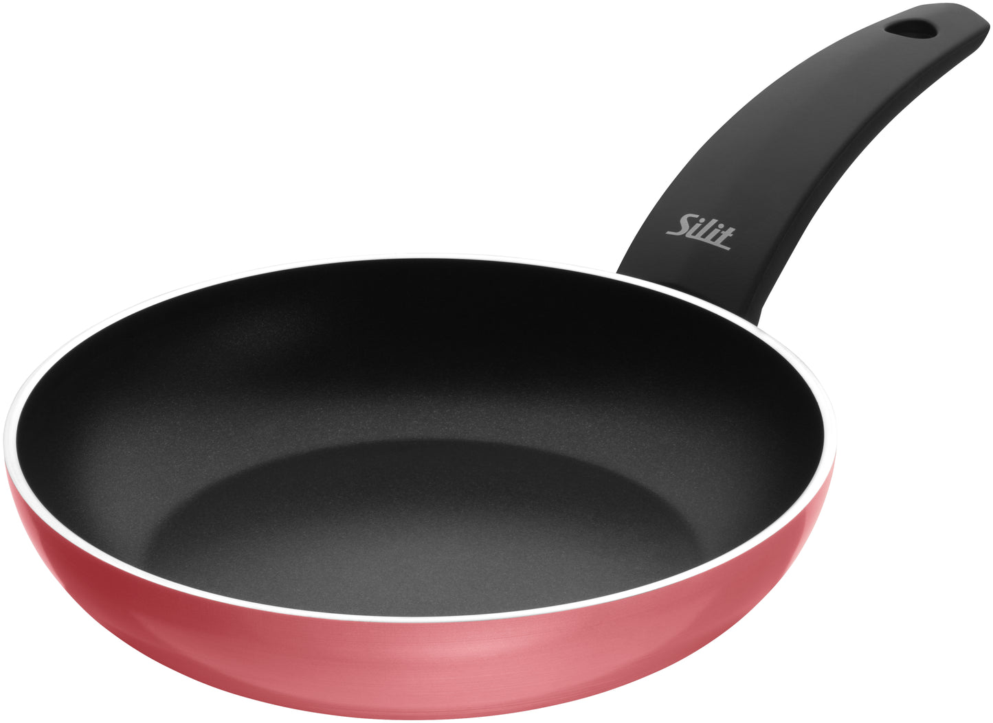 Rote Pfanne für Gastronomiebedarf.