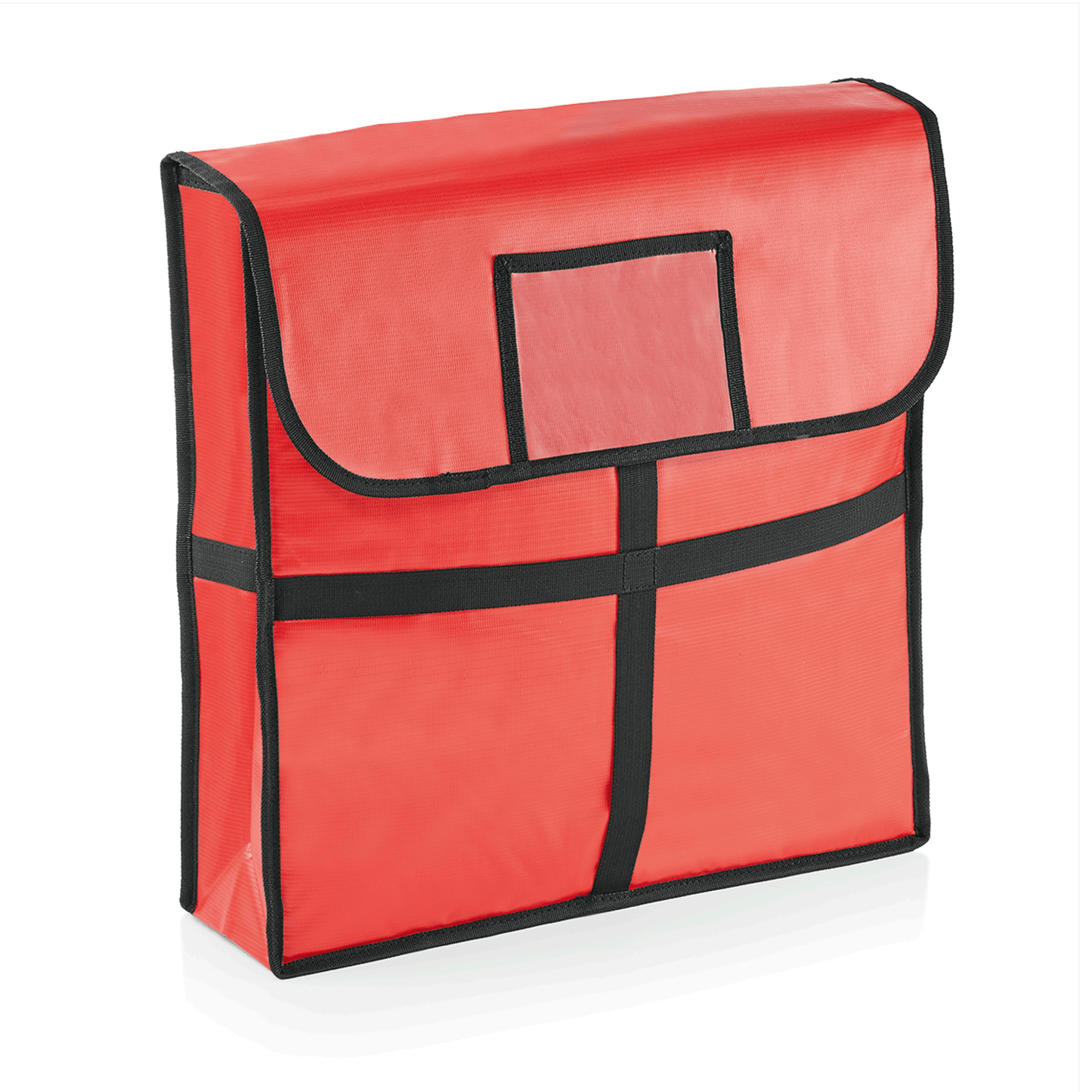Rote Thermotasche für Gastronomie.