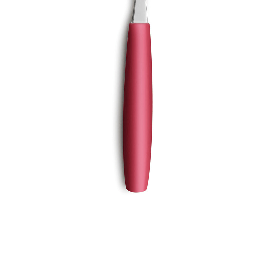 Roter Griff eines Küchenutensils, teilweise sichtbar.