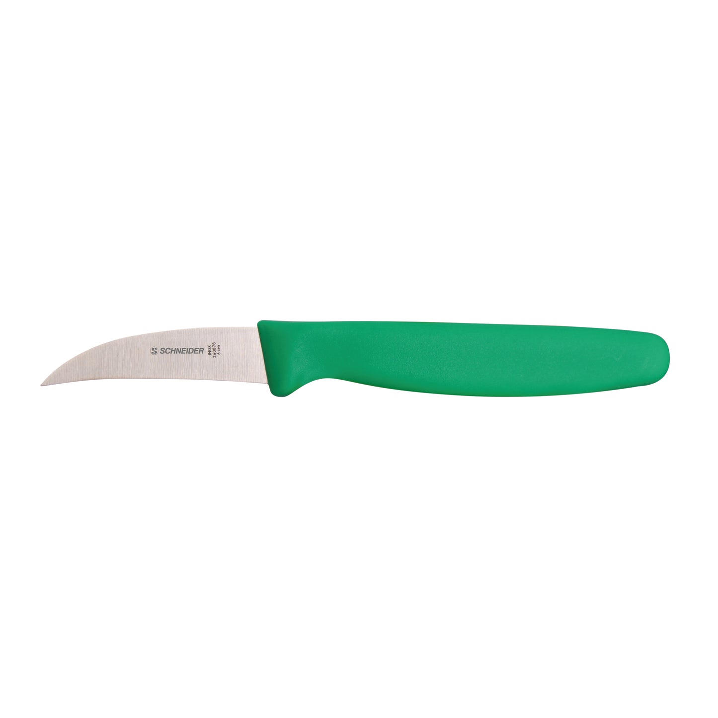 Grünes Küchenmesser für Gastronomie.