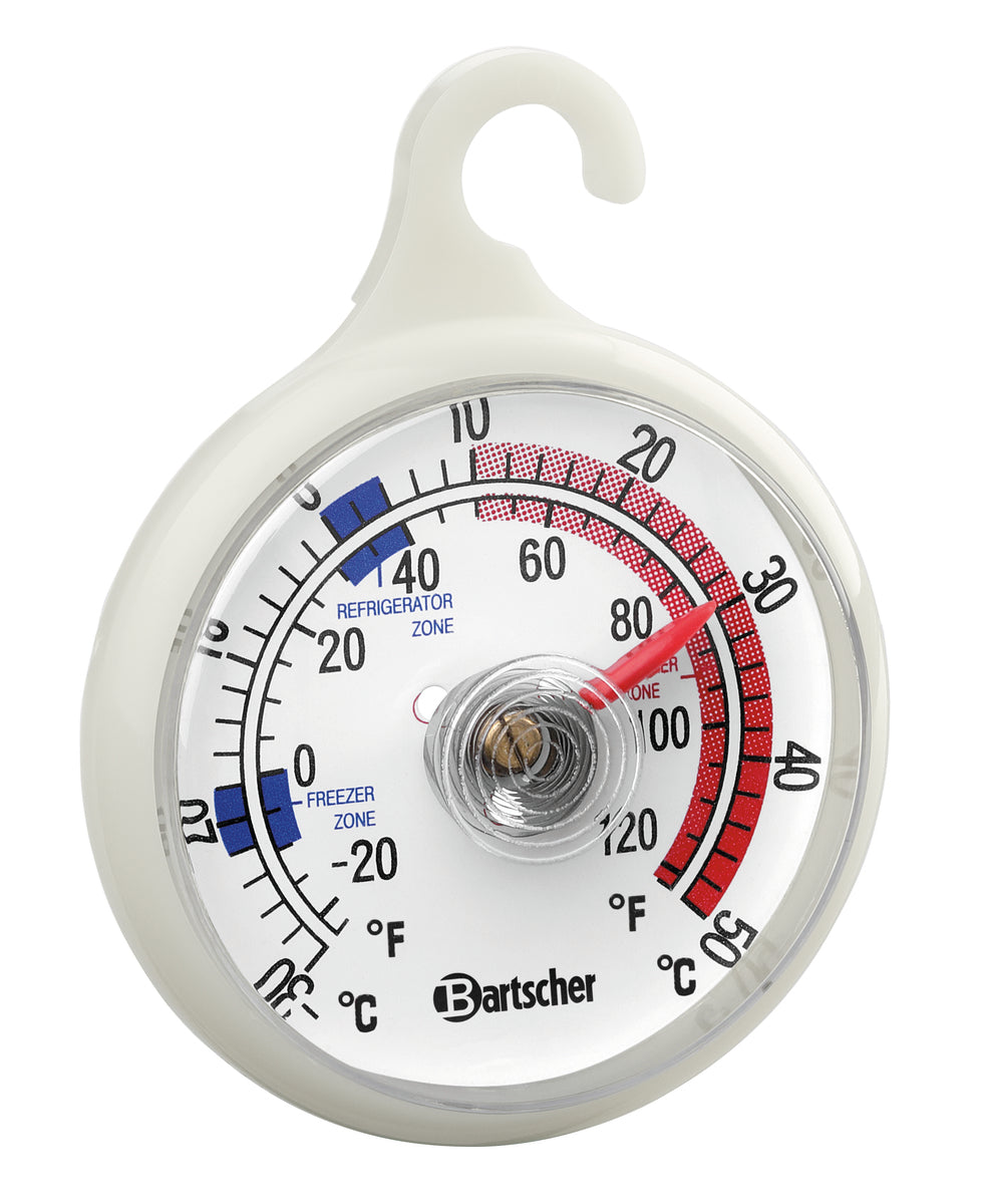 Kühlschrankthermometer mit Haken.