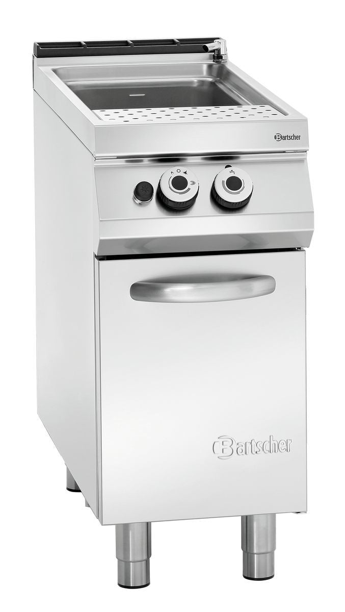 Gastronomie-Kochgerät aus Edelstahl.