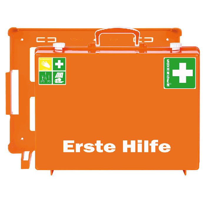 Erste-Hilfe-Kasten für Gastronomie.