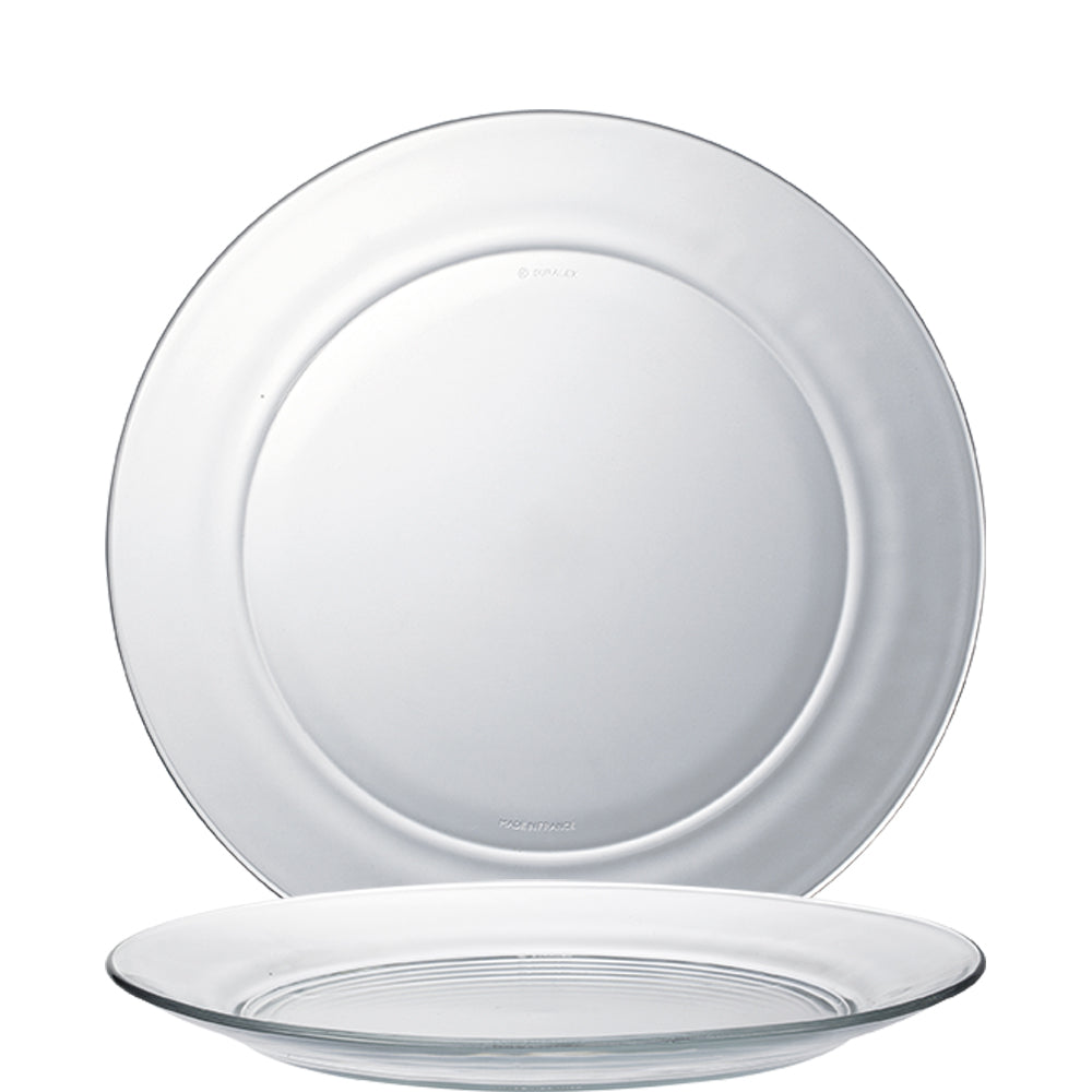 Weiße Teller für Gastronomie