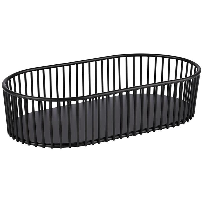 Korb -URBAN-, 29 x 16 cm, H: 6,5 cm, oval