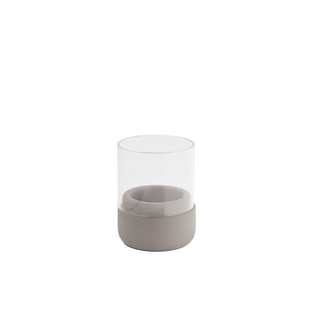 Windlichter, 2er Set -ELEMENT-, Ø 6 cm, H: 8 cm