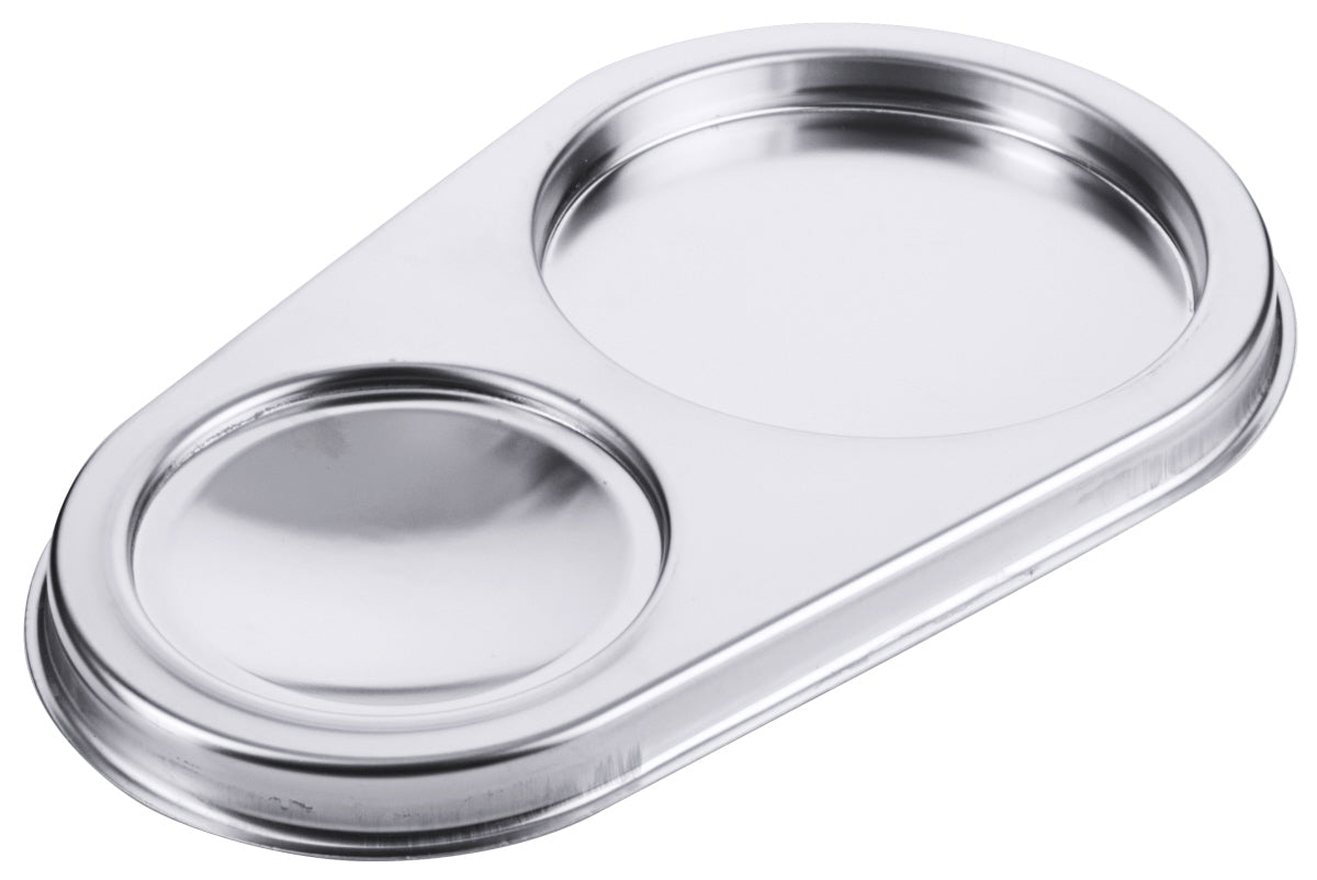 Edelstahl-Doppelschale für Gastronomie