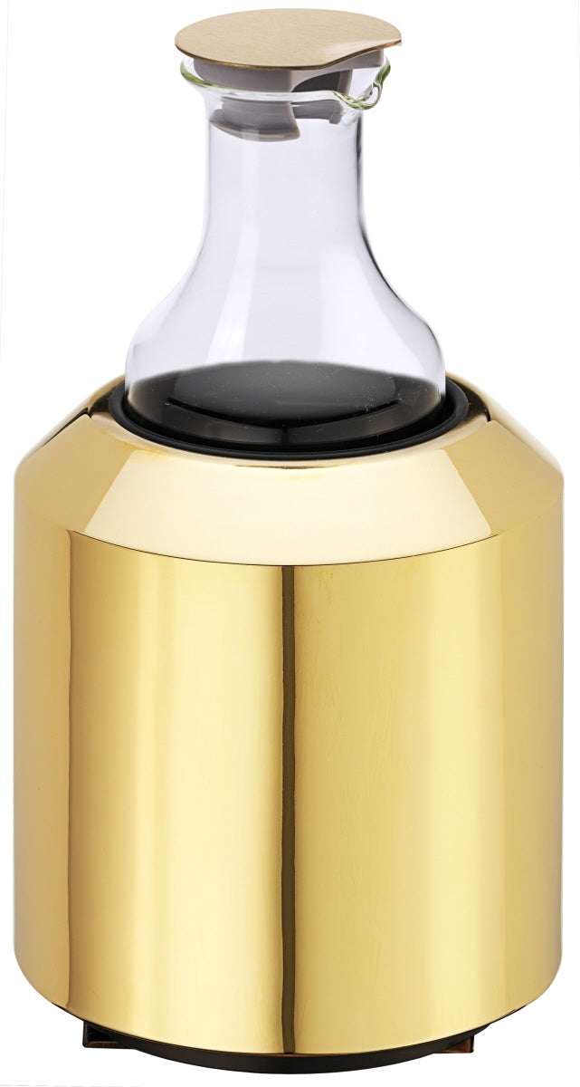 Kaffeekanne mit Gold-Design
