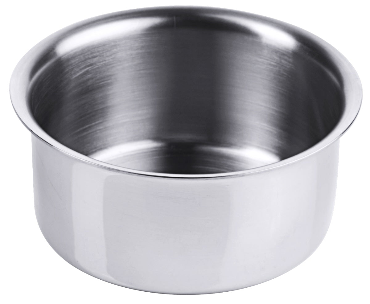 Metallische Schüssel für Gastronomie