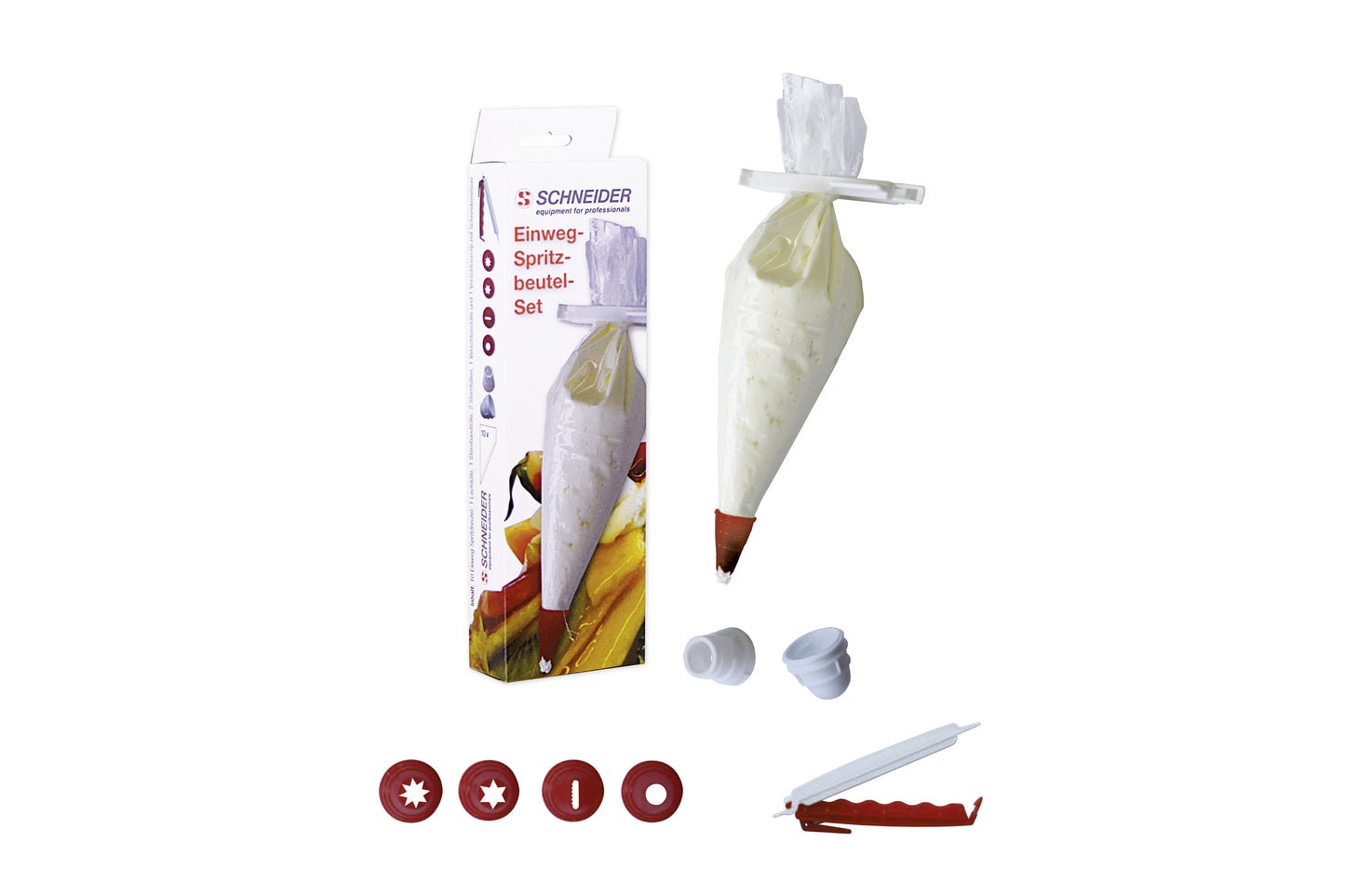 Spritzbeutel-Set für Gastronomie.