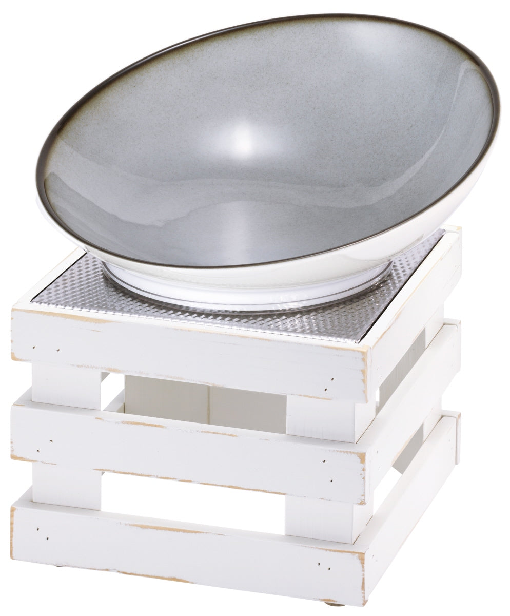 Gastronomie Waage auf Holzpalette