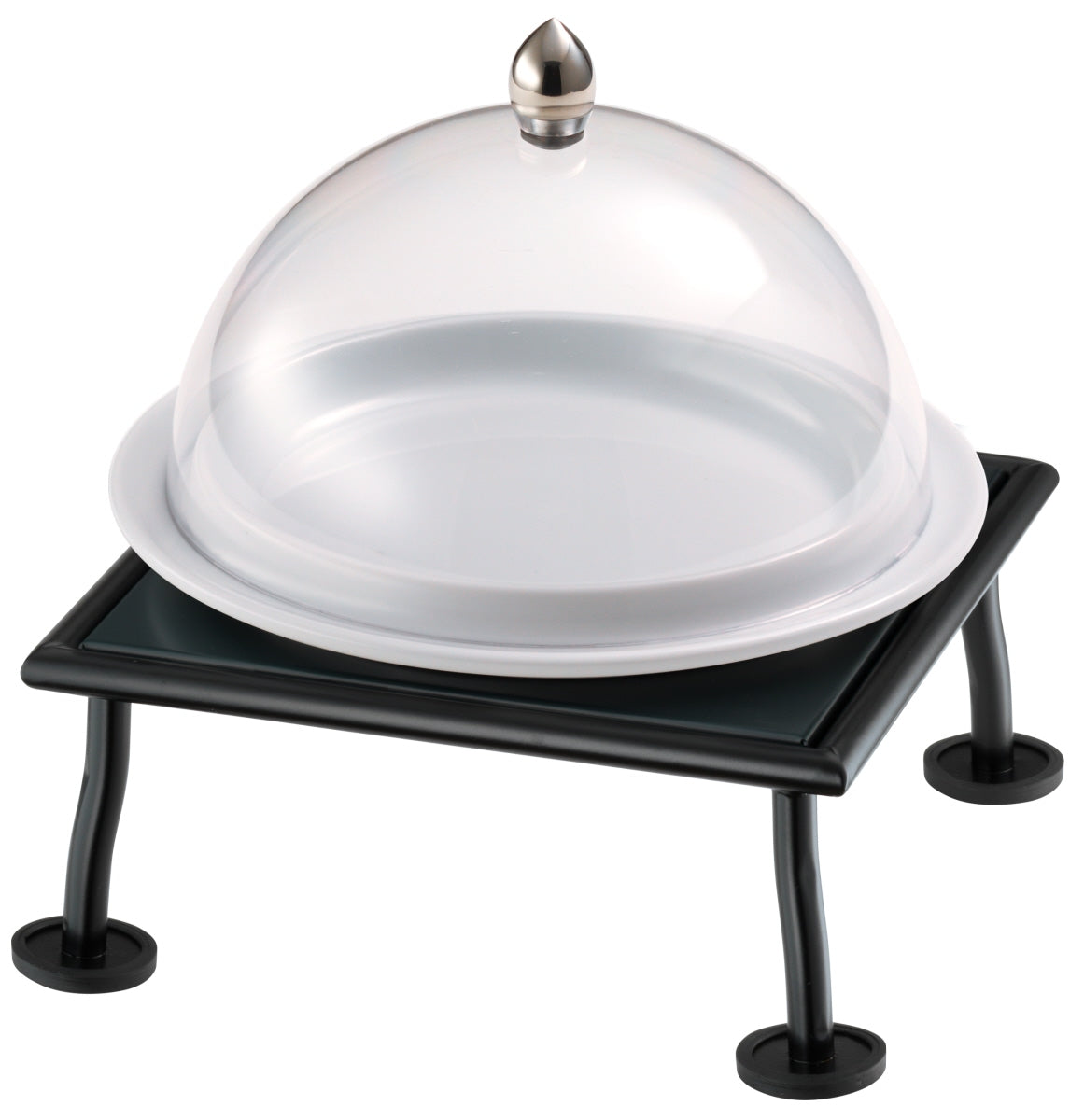 Chafing dish mit Glasabdeckung
