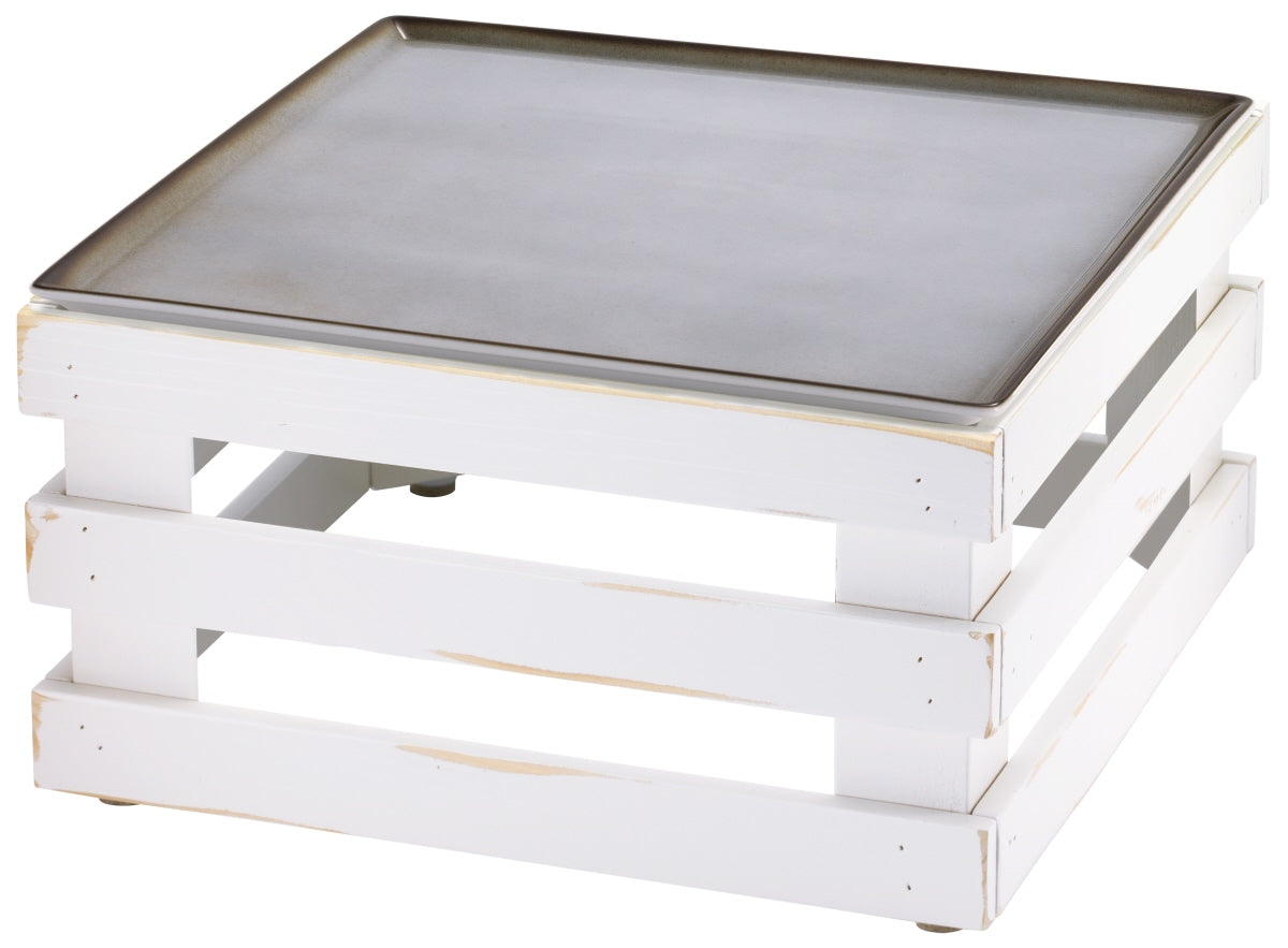 B2B Gastronomie, Holzpalette, Backofen, Weiß