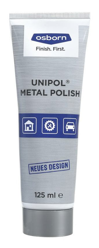 Metallpolitur-Tube mit neuem Design.