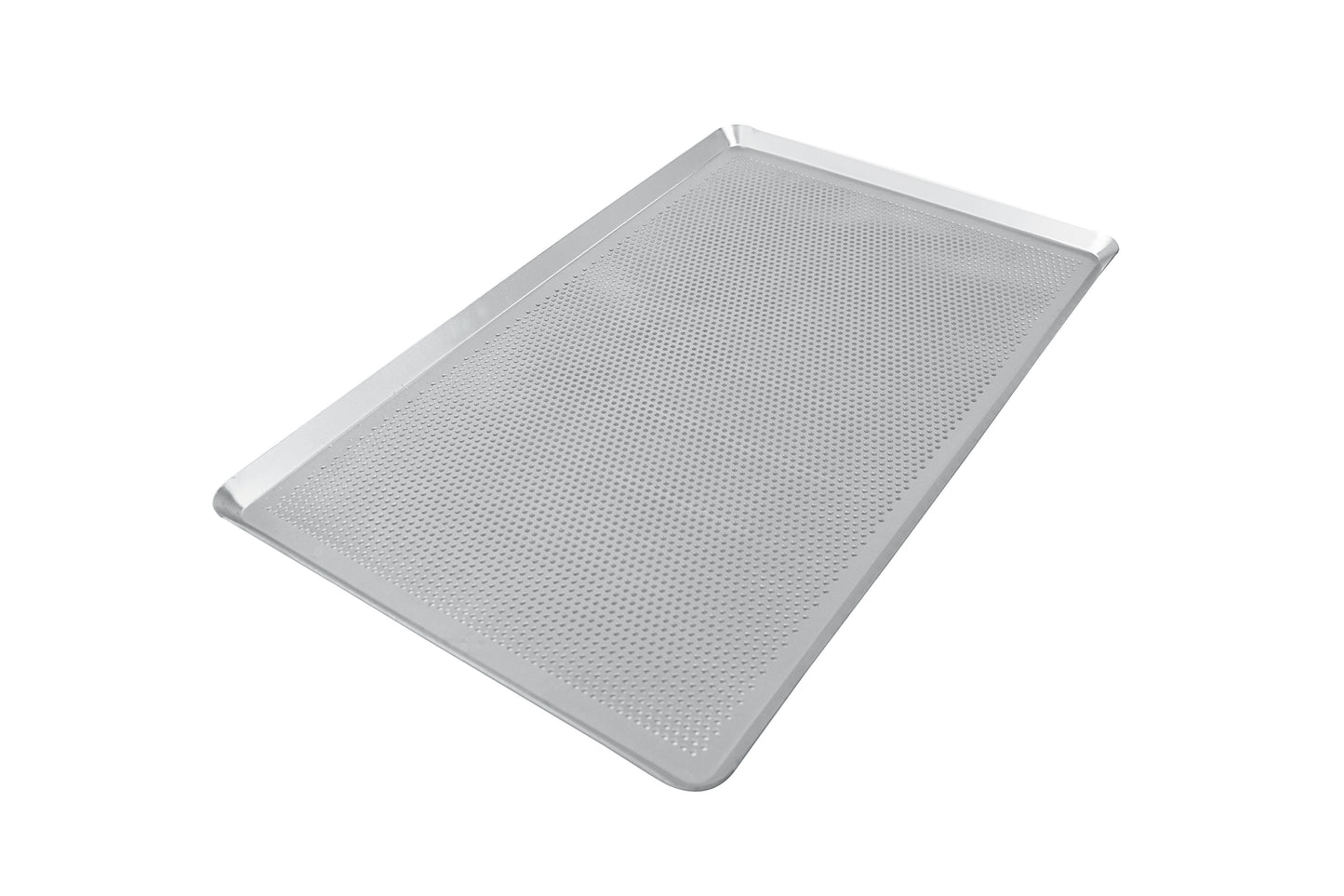 Gastronomie-Backblech mit Löchern.