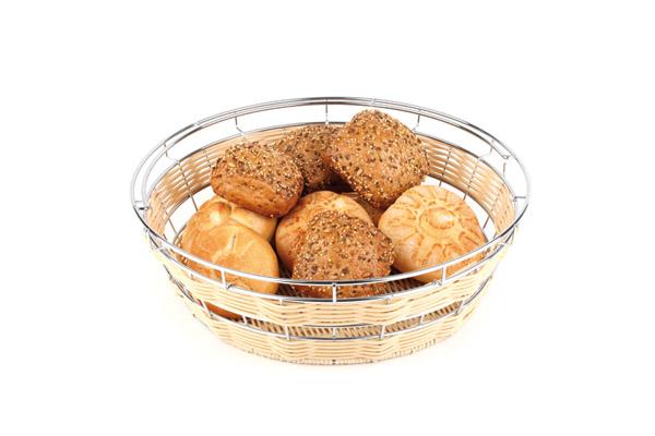 Buffetkorb, rund -ECONOMIC-, Ø 40 cm, H: 12,5 cm