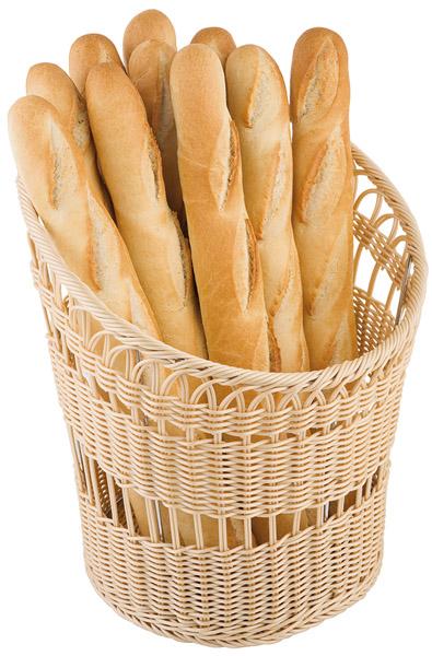 Baguettes in einem Korb.
