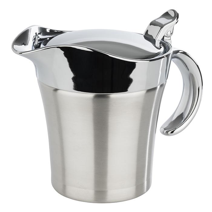Thermo-Sauciere, 19 x 12,5 cm, H: 13 cm