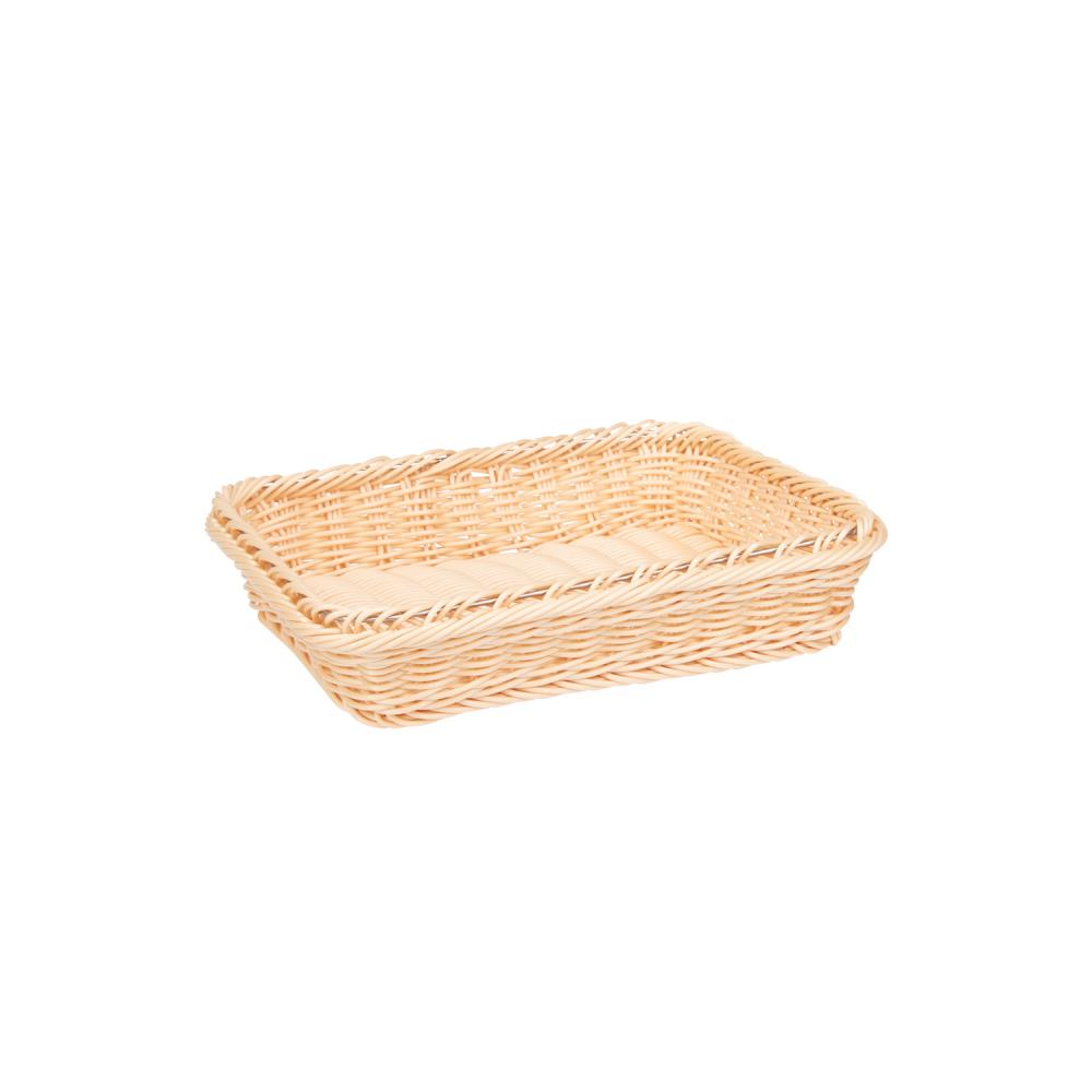 Leeres Korb für Gastronomiezwecke